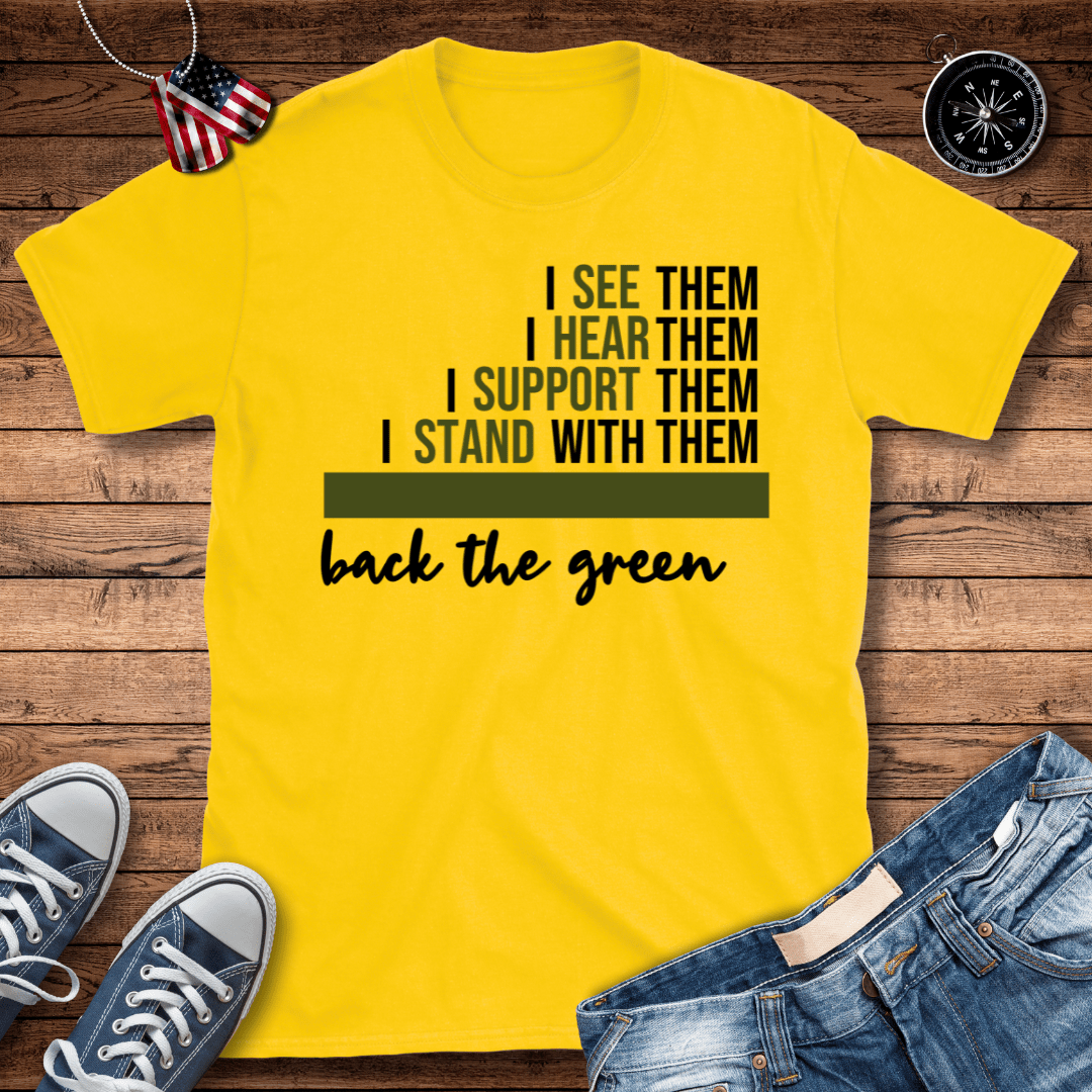 Back The Green T-Shirt