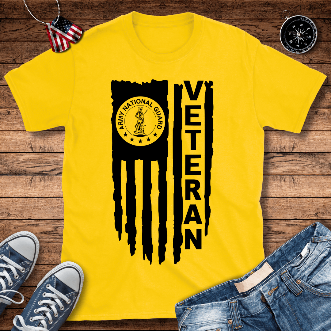 Army NG Veteran Flag T-Shirt