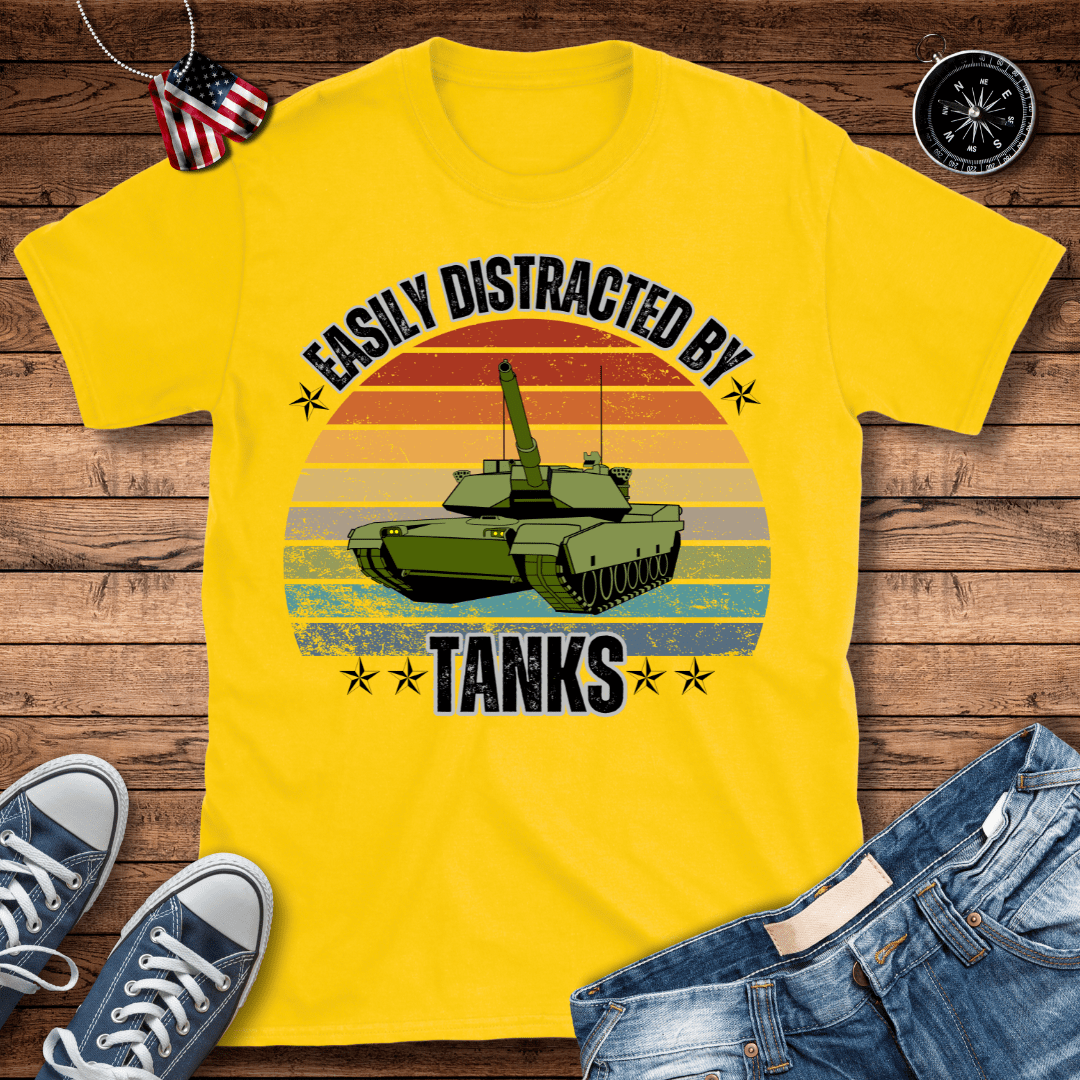 Easily Distracted By Tanks T-Shirt