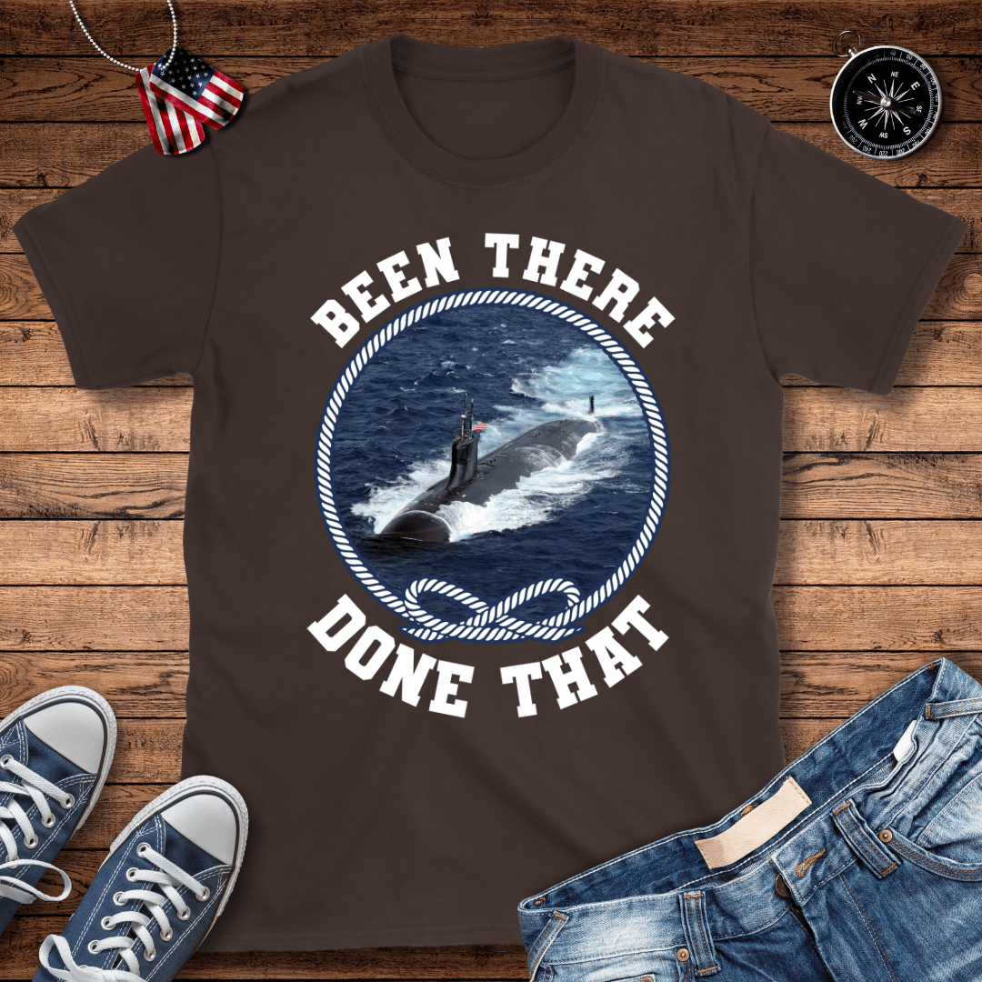 Navy Been There T-Shirt