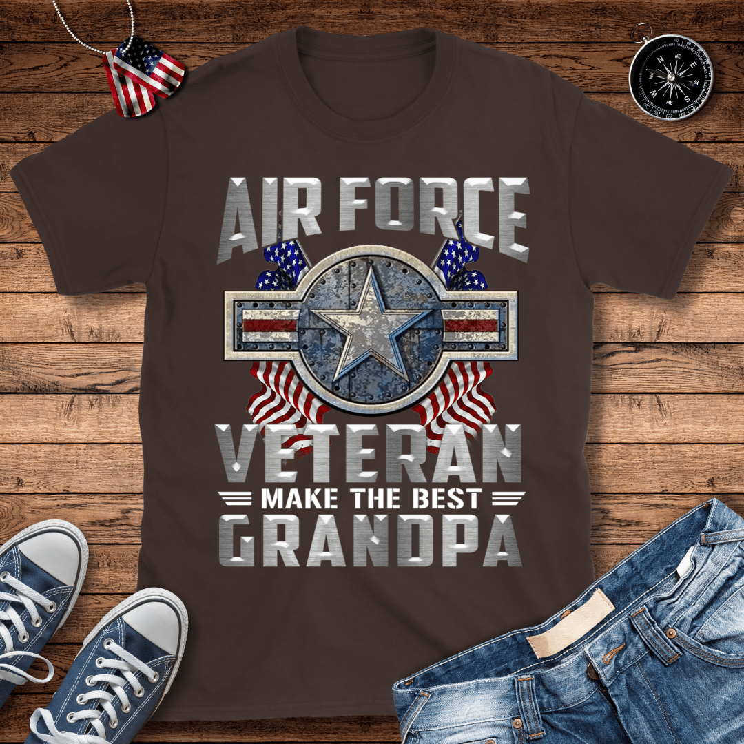 Air Force Veteran Grandpa T-Shirt