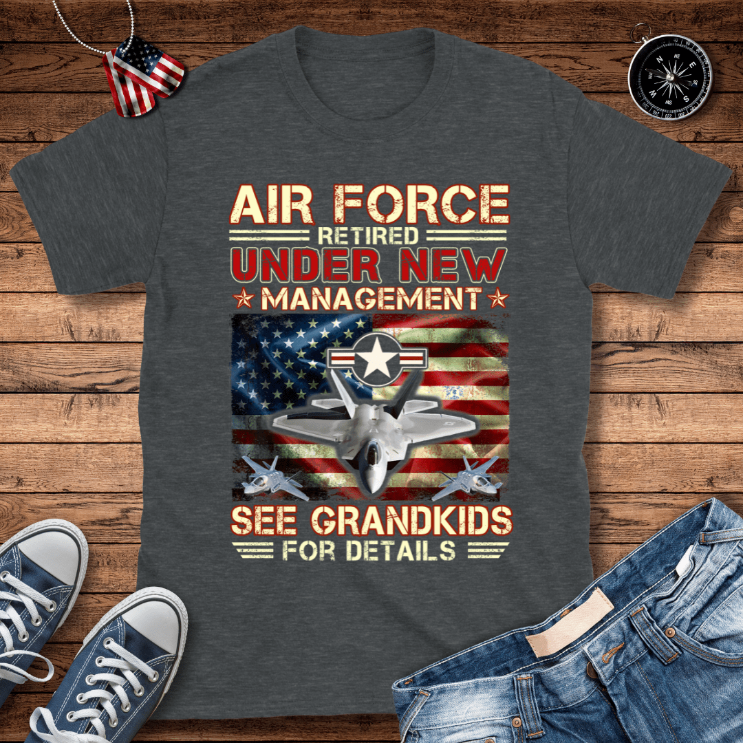 Retired New Management Jet T-Shirt