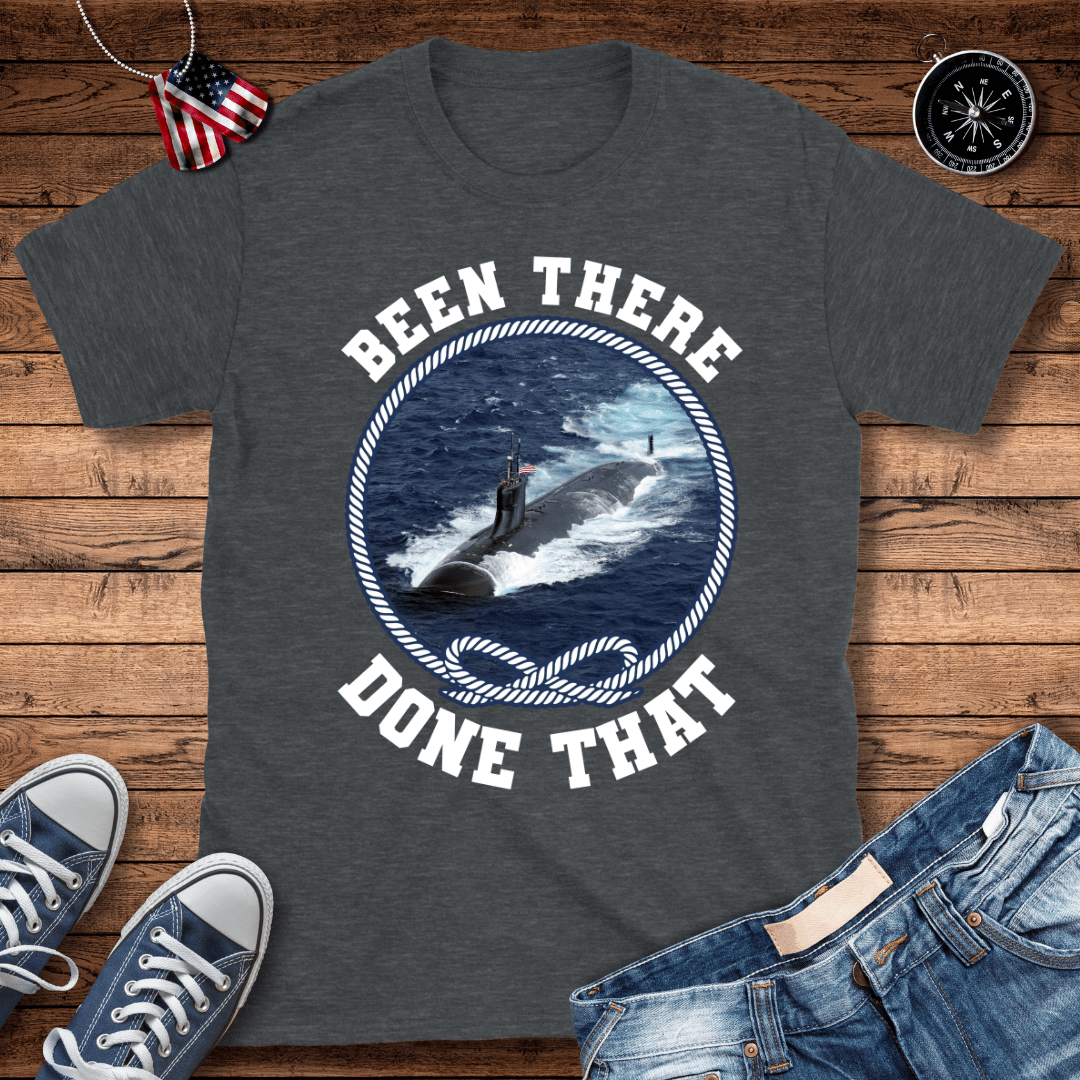 Navy Been There T-Shirt