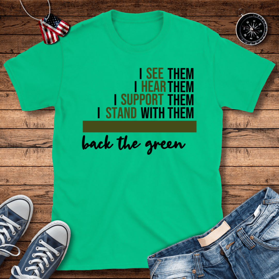 Back The Green T-Shirt