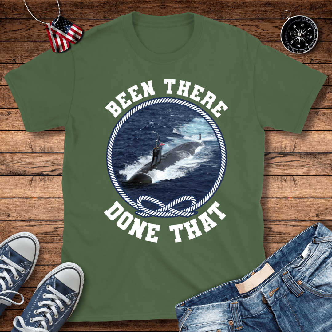 Navy Been There T-Shirt