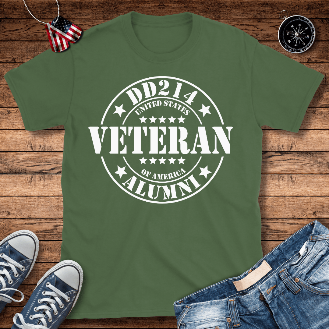 DD214 Alumni Veteran T-Shirt