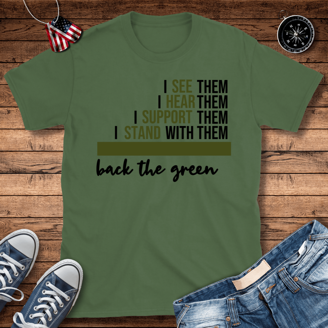 Back The Green T-Shirt