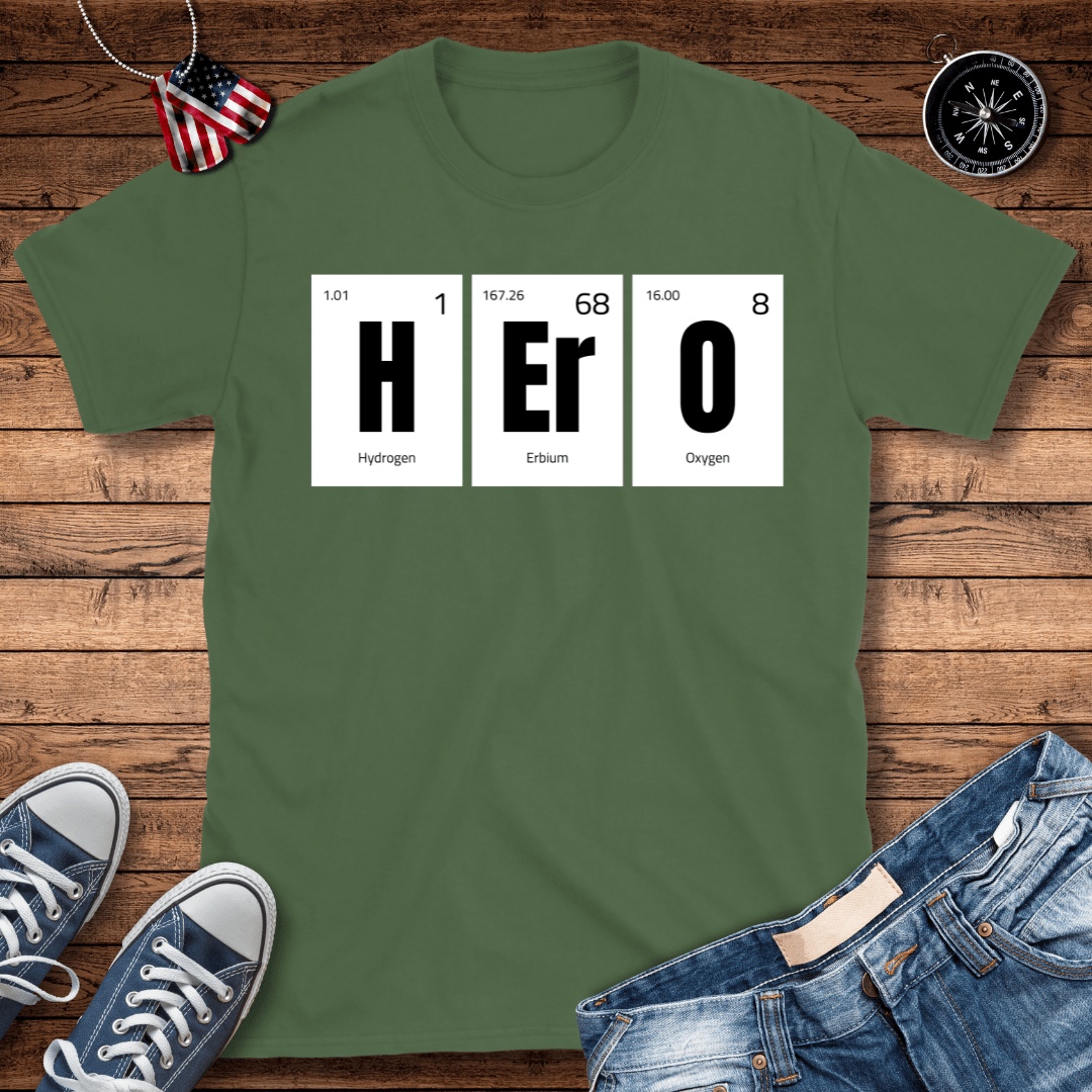 Hero Periodic Table T-Shirt