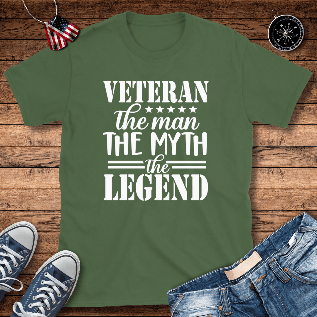 Veteran The Man T-Shirt