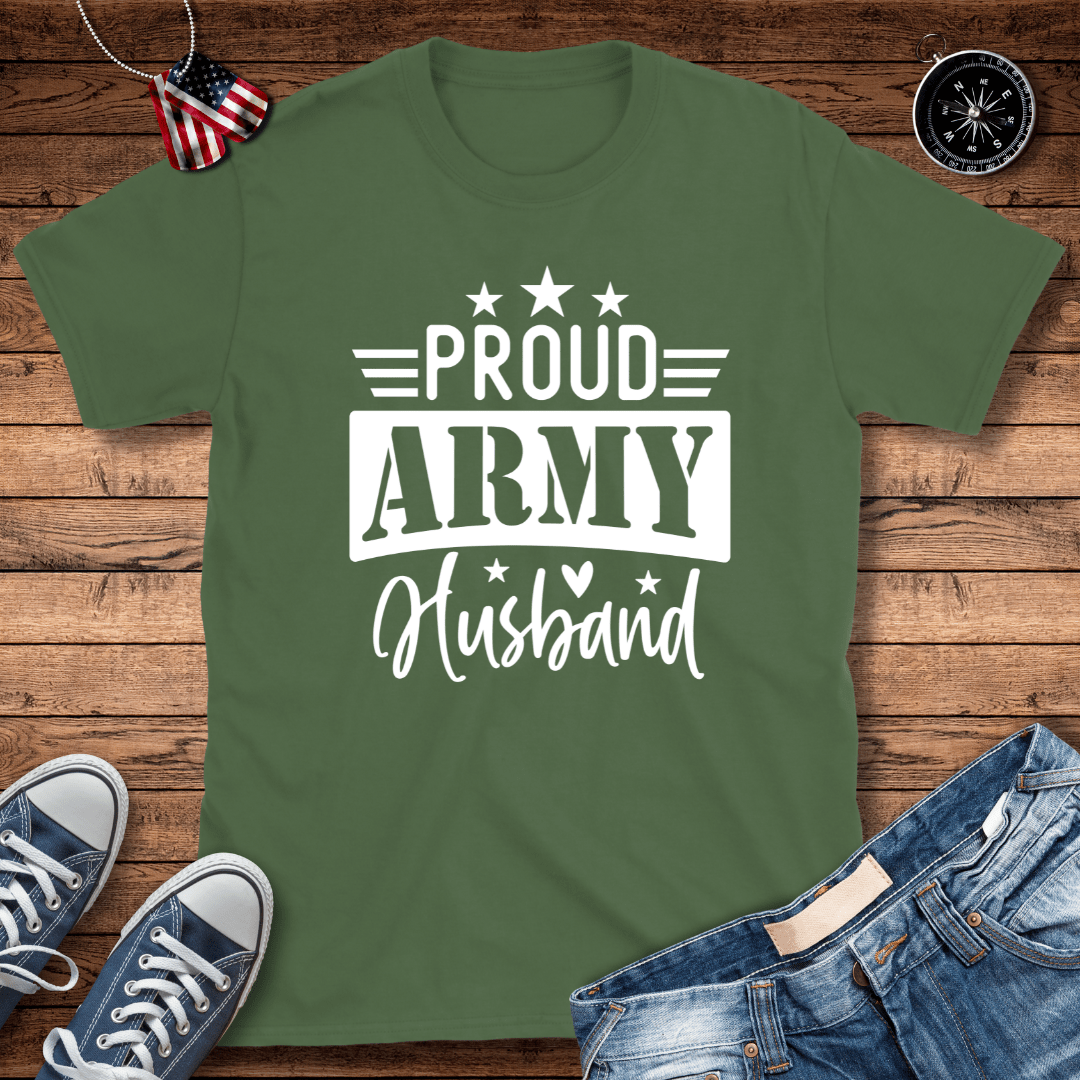 Proud Army Husband T-Shirt