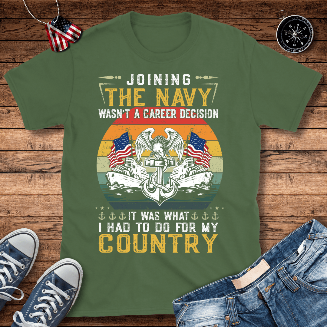 Joining The Navy T-Shirt