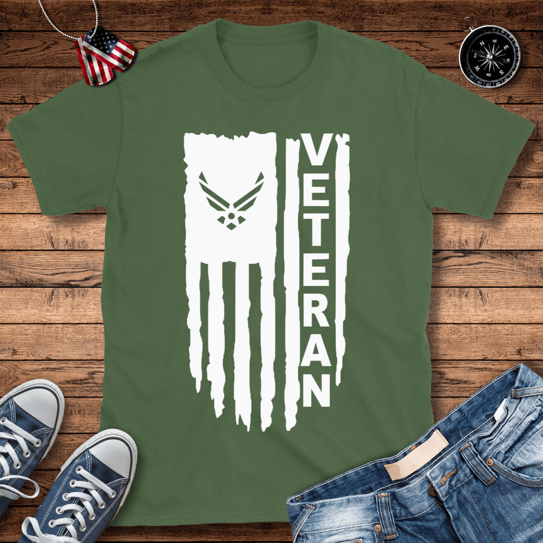 Air Force Veteran Flag T-Shirt