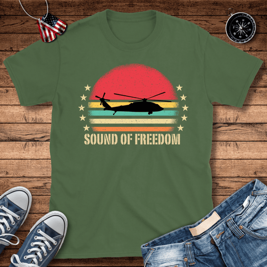 Sound Of Freedom Stars T-Shirt