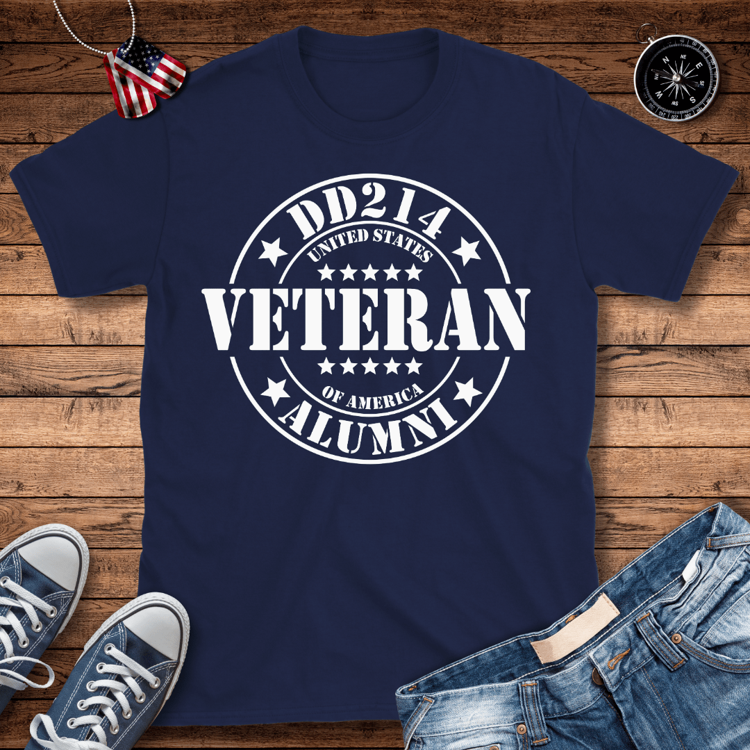 DD214 Alumni Veteran T-Shirt