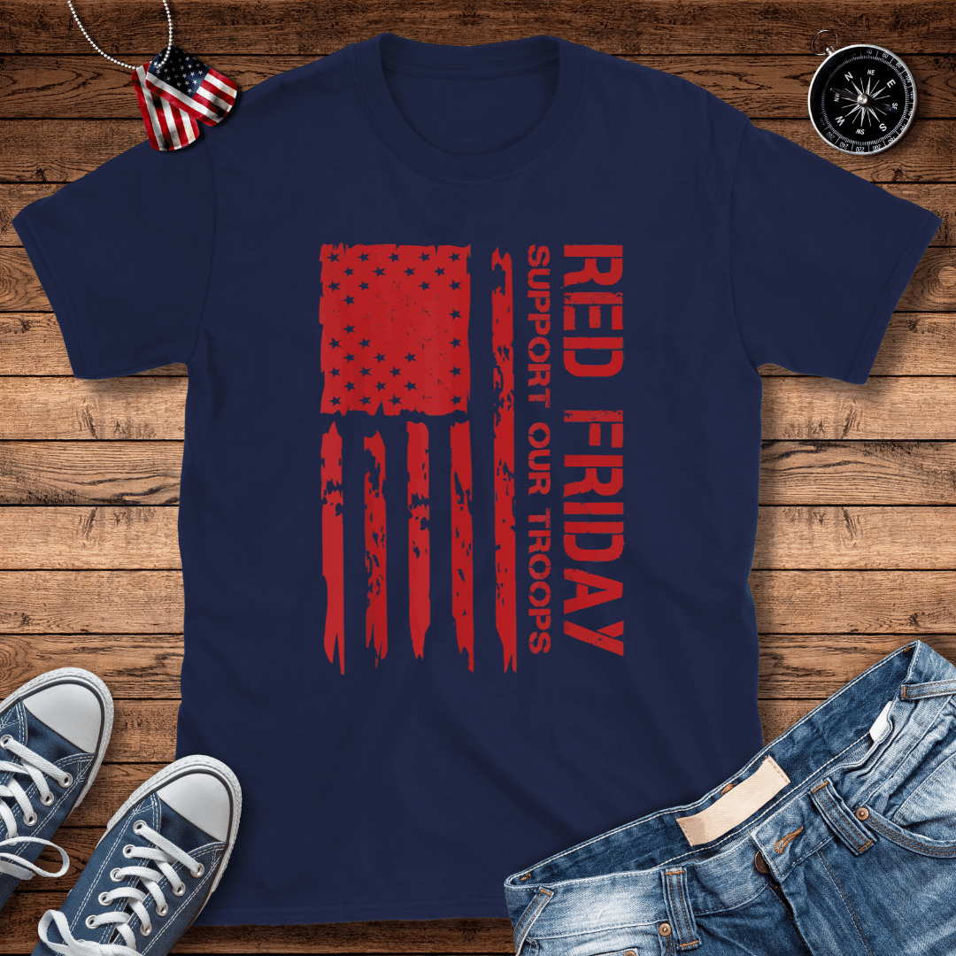 Support Our Troops RED T-Shirt