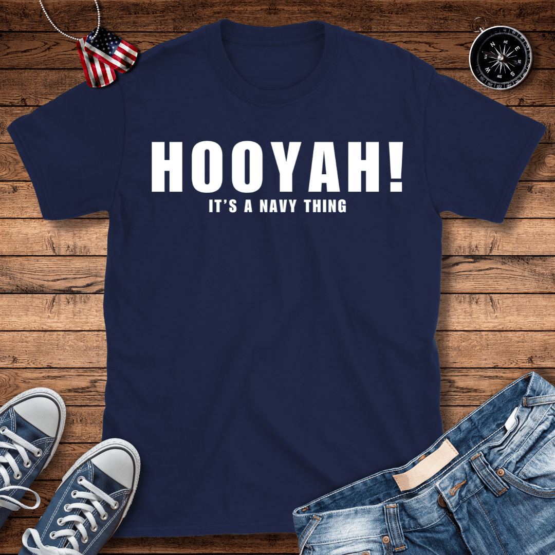 HOOYAH! Navy Thing T-Shirt