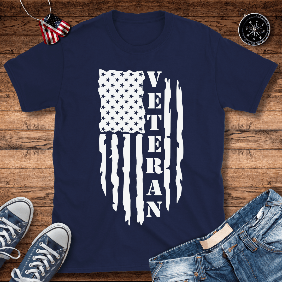 USA Flag Veteran T-Shirt