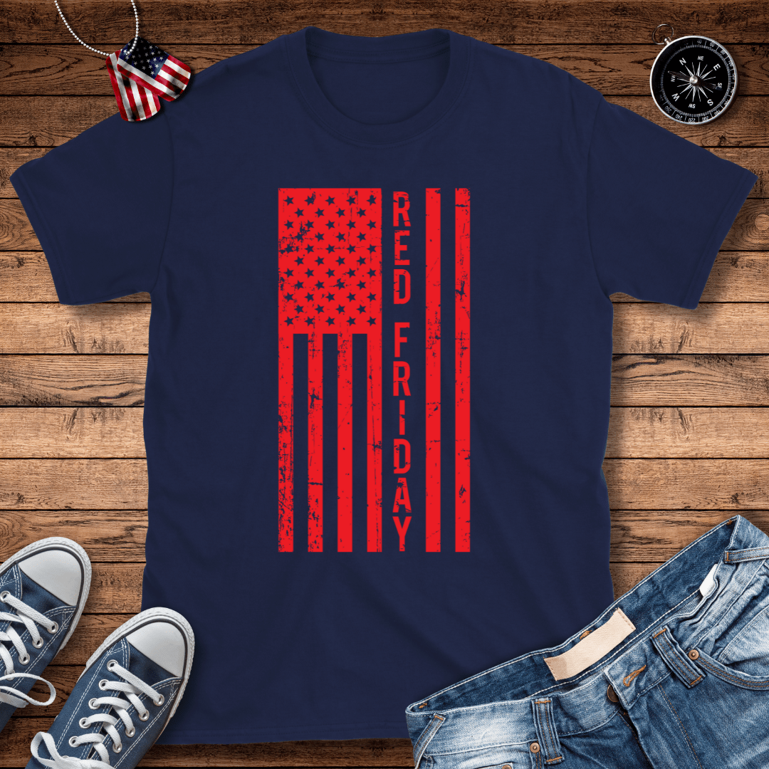 RED Friday Flag T-Shirt