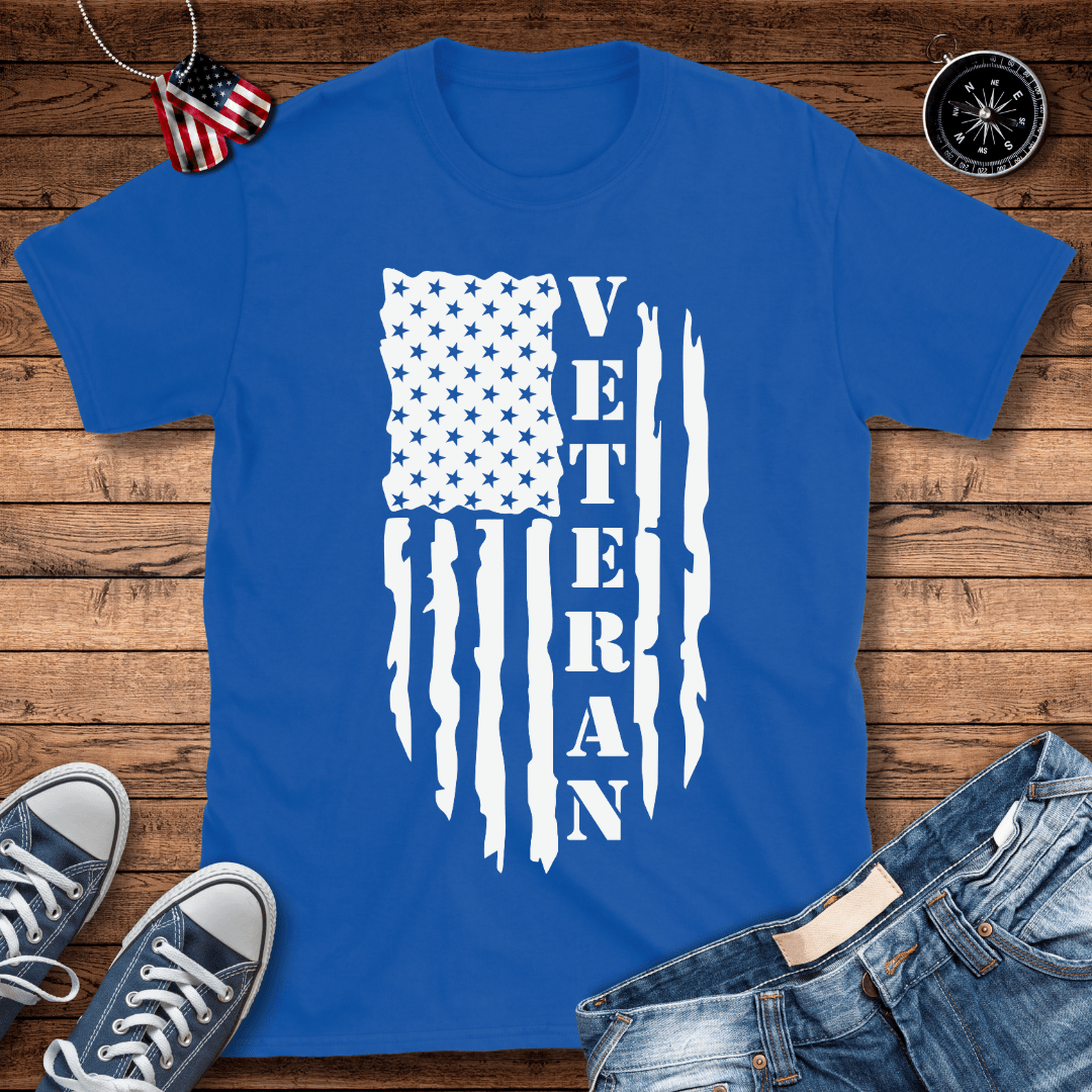 USA Flag Veteran T-Shirt