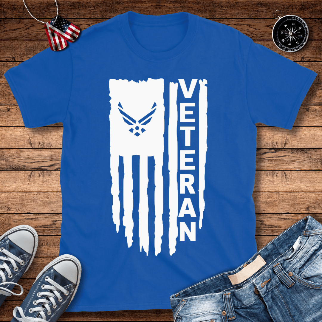 Air Force Veteran Flag T-Shirt