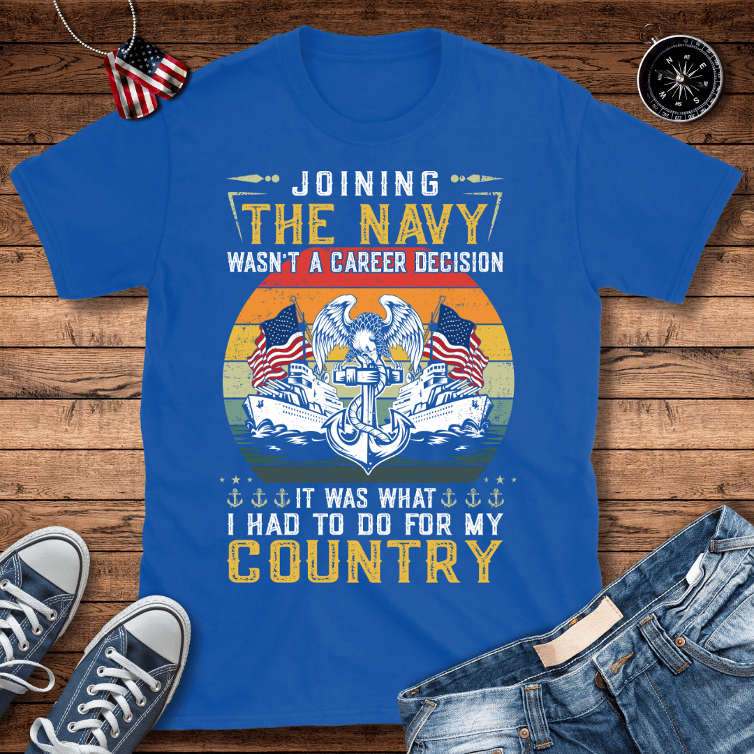 Joining The Navy T-Shirt