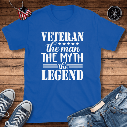 Veteran The Man T-Shirt