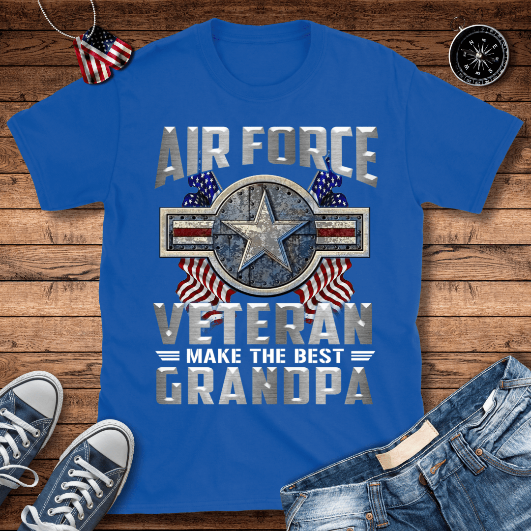 Air Force Veteran Grandpa T-Shirt