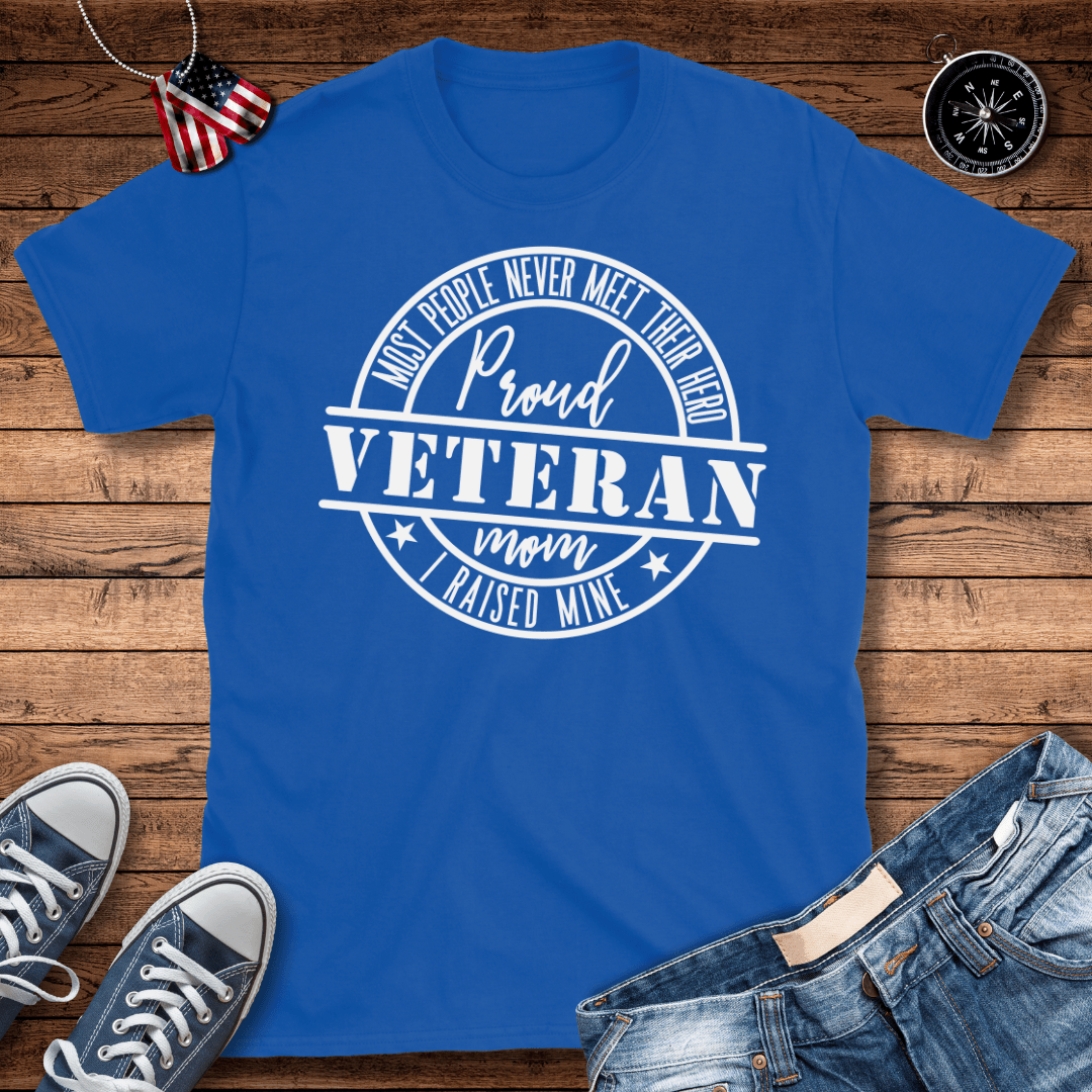 Proud Veteran Mom T-Shirt