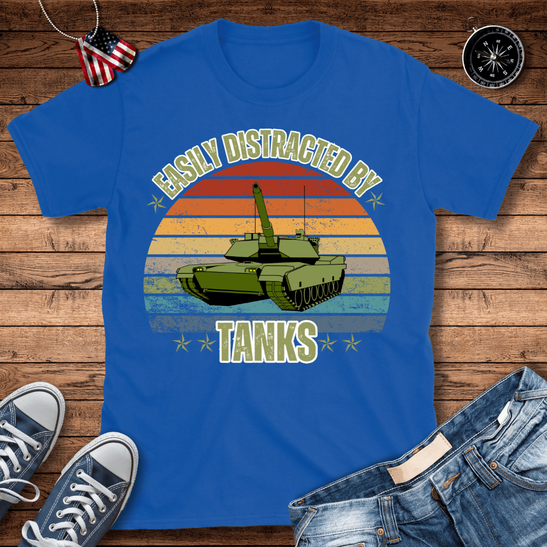 Easily Distracted By Tanks T-Shirt