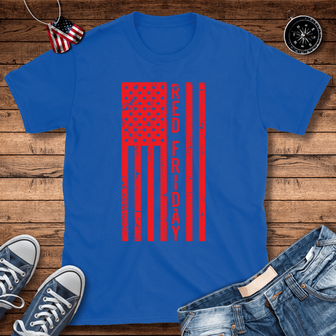 RED Friday Flag T-Shirt