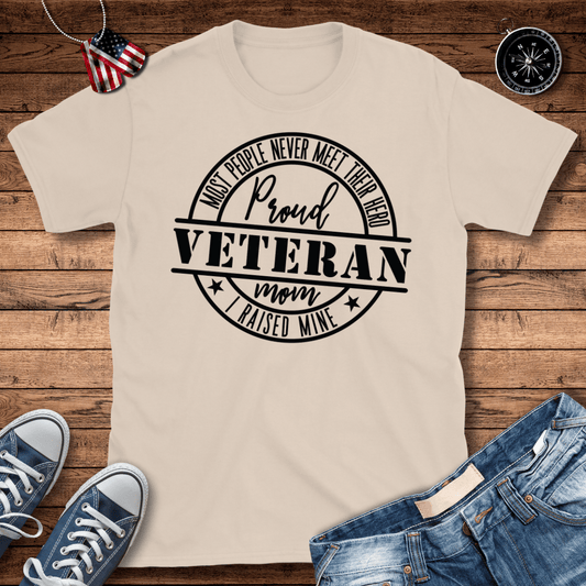 Proud Veteran Mom T-Shirt