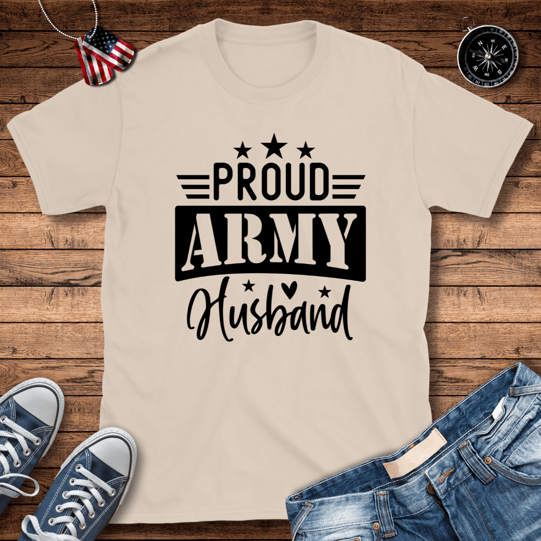 Proud Army Husband T-Shirt