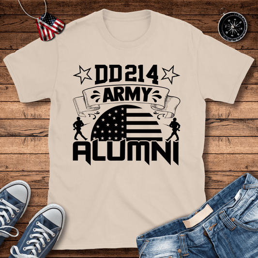 DD214 Army Alumni T-Shirt