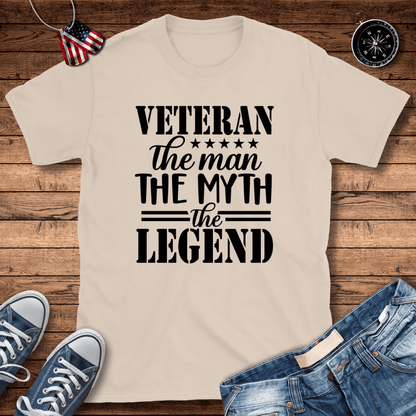 Veteran The Man T-Shirt