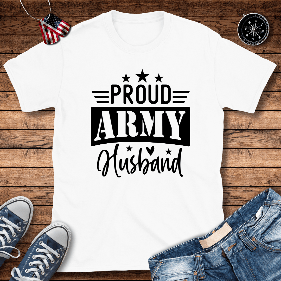 Proud Army Husband T-Shirt