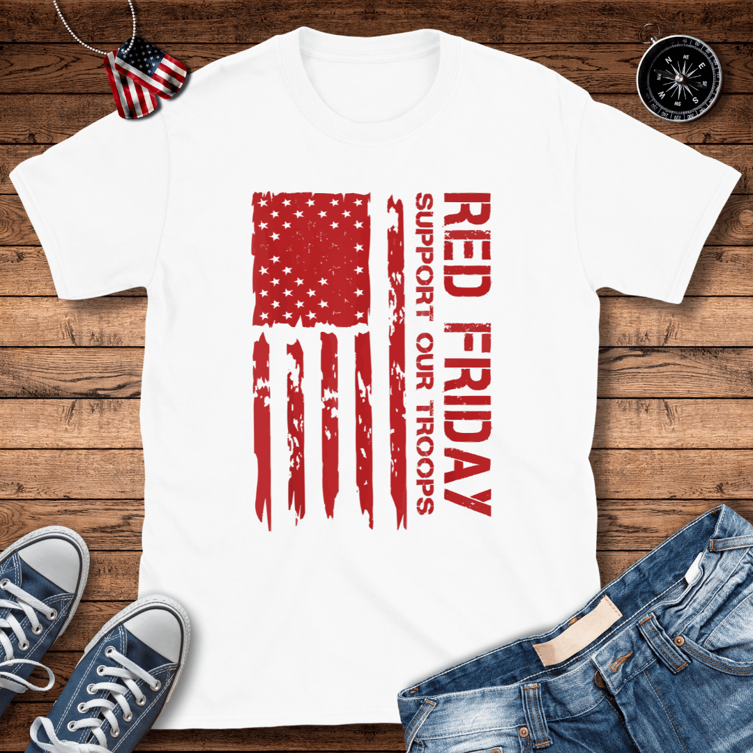 Support Our Troops RED T-Shirt