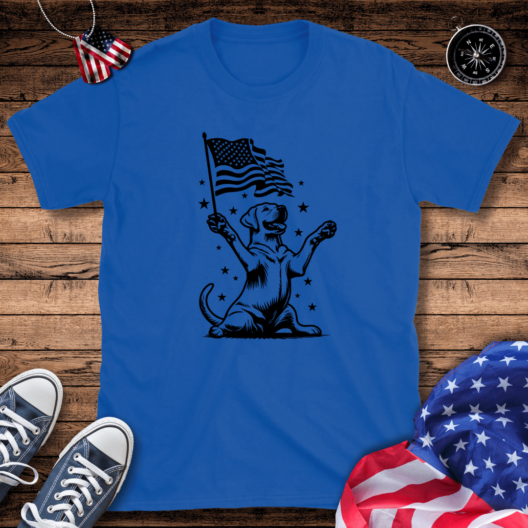 Patriotic Labrador T-Shirt