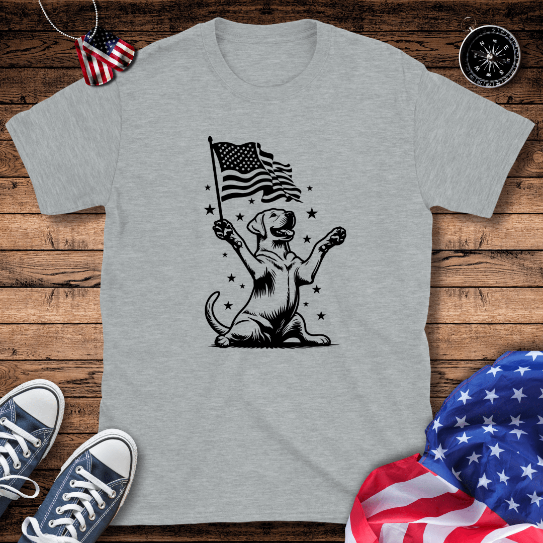 Patriotic Labrador T-Shirt