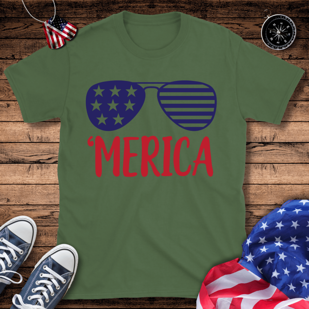 'Merica Sunglasses T-Shirt